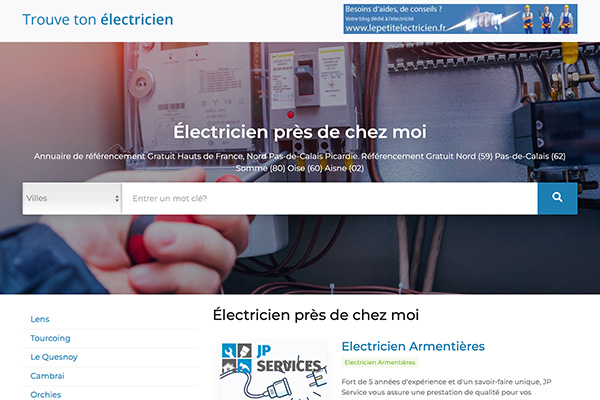 Annuaires d’électriciens