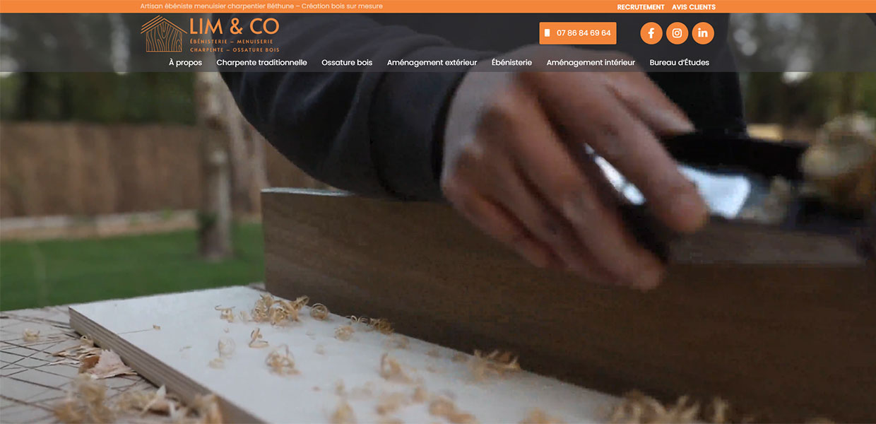 Création bois sur-mesure à Béthune